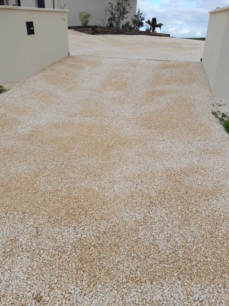 Rénovation de parking près de Aiguillon